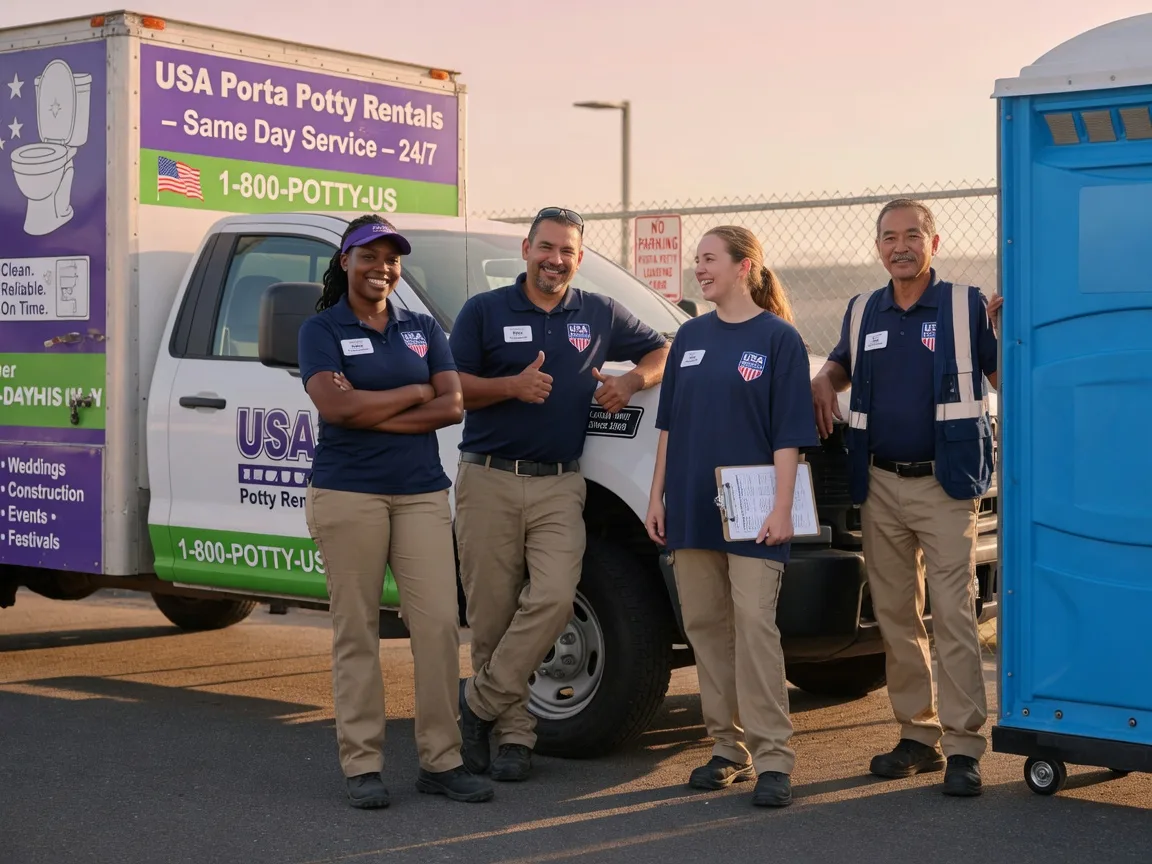 Porta Potty Rental company in New Deal, TX