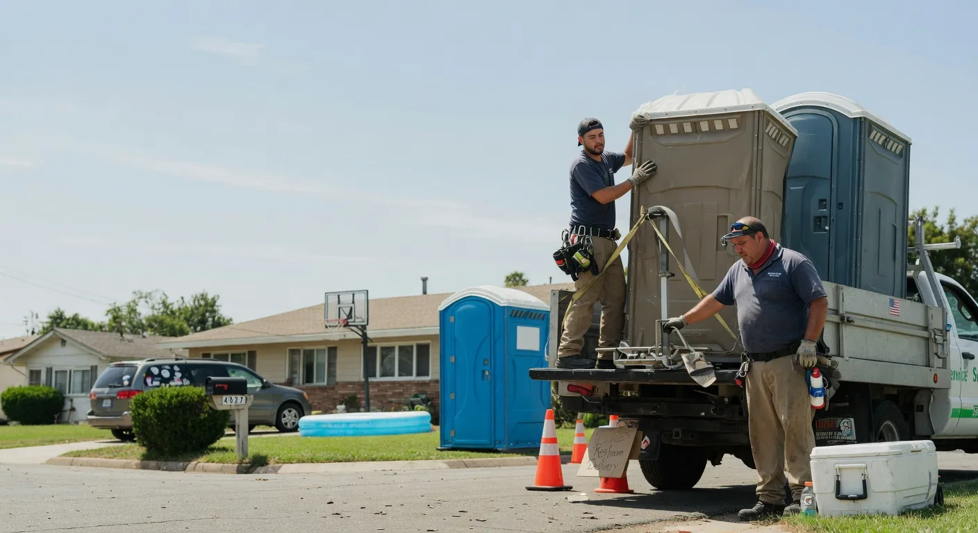 Porta Potty Rental in New Deal, TX near me